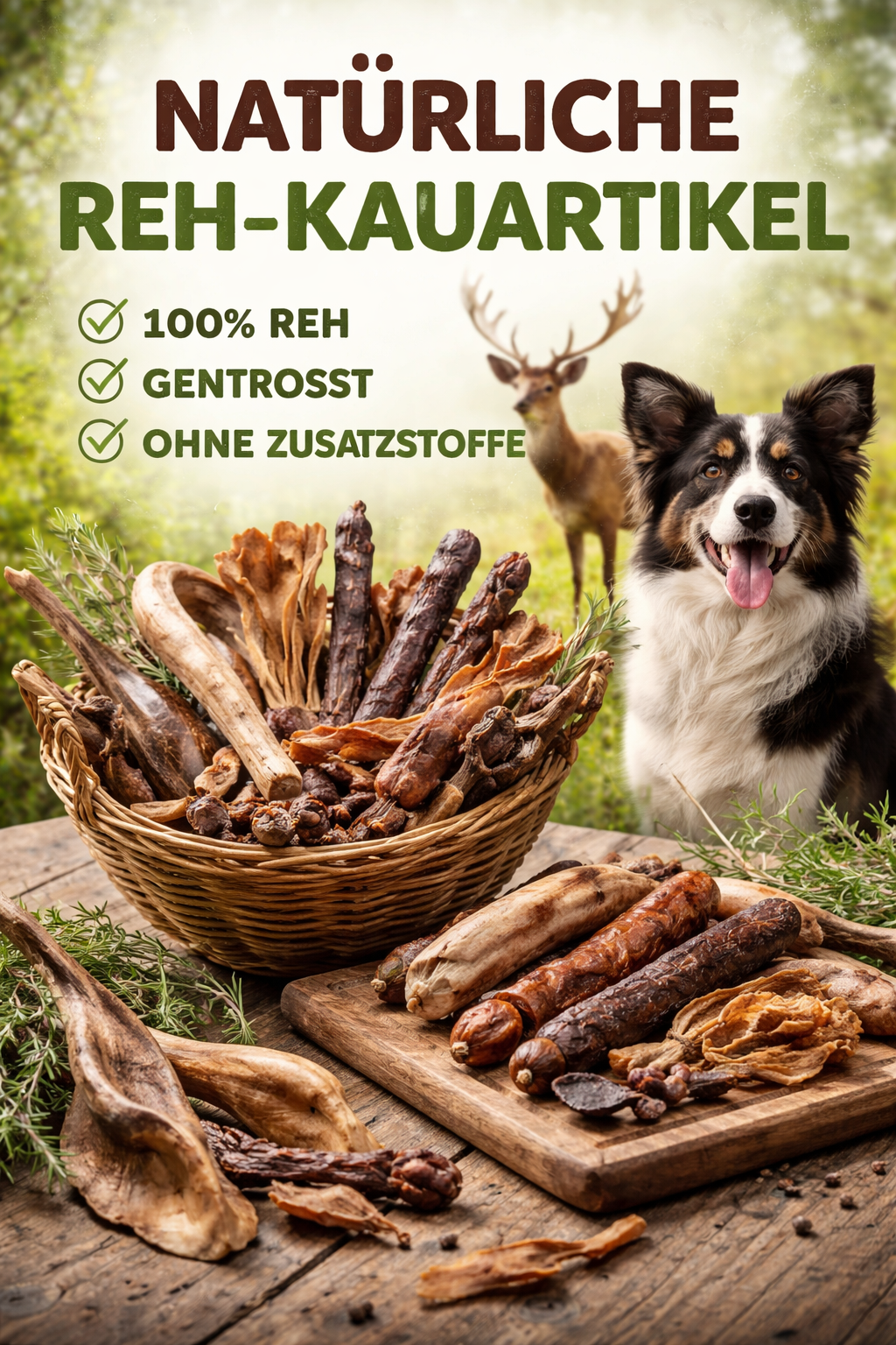Kauartikel vom Reh
